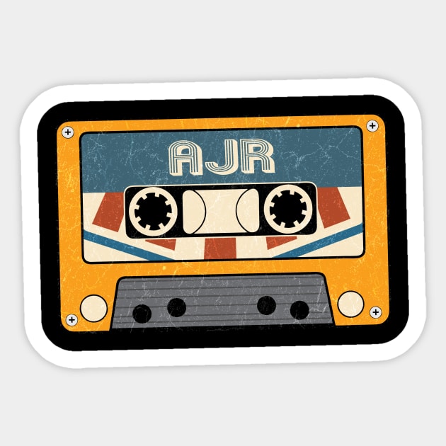 vintage AJR Sticker by bardo_bardon